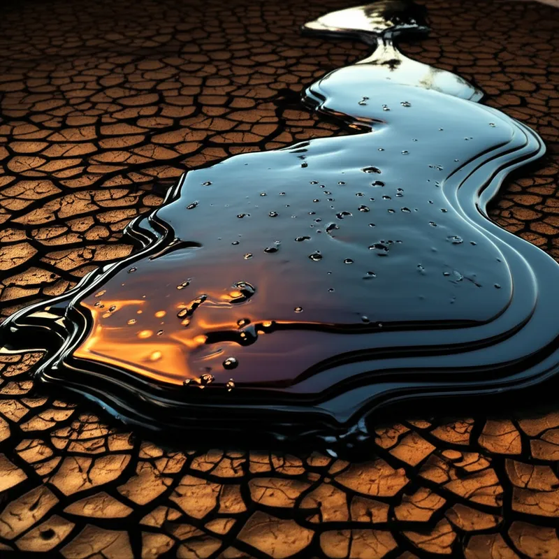 Illustration visuelle du mot « petroleum » - Pétrole