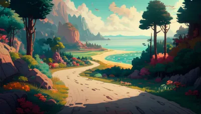 Illustration traveling - Image 1