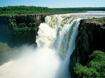 Illustration waterfall