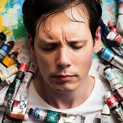 Ilustración visual de la palabra "passionate" - Persona apasionada