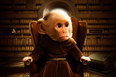 Illustration capuchin - Image 1