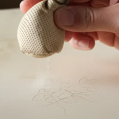 Illustration pouncing - Image 1