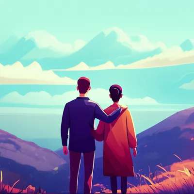 Illustration brother - Image 1