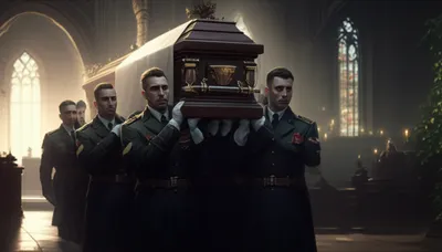 Illustration pallbearers - Image 1