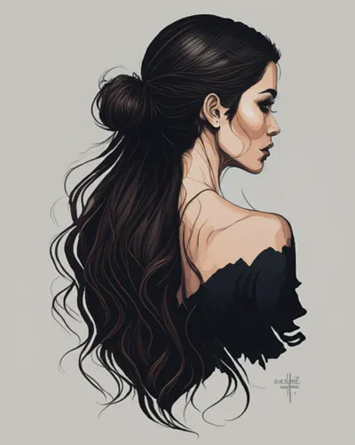 Illustration waterfall - Image 1