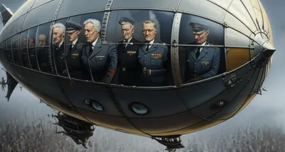 Illustration airship - Image 1