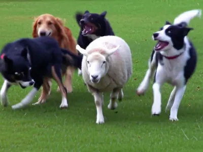 Illustration chivvied