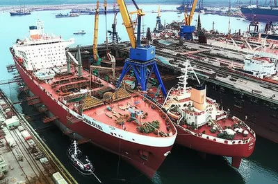 Illustration shipyards