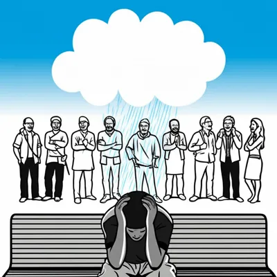 Illustration discontent - Image 1