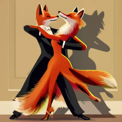 Illustration foxtrot - Image 1