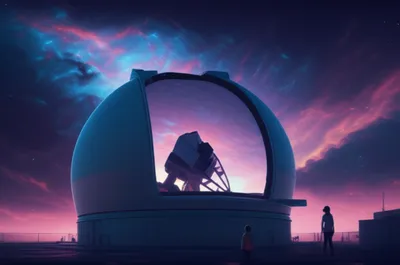 Illustration observatory