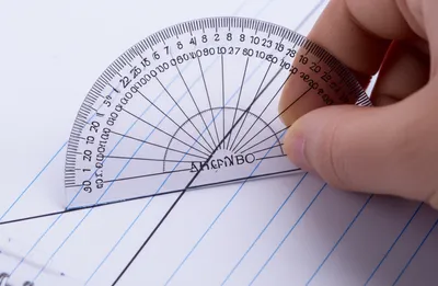 Illustration protractor - Image 1