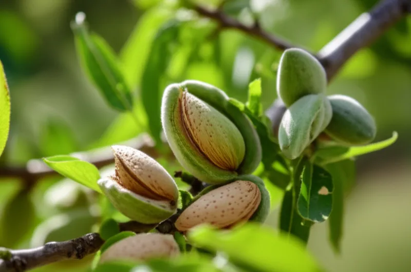 Illustration visuelle du mot « almond » - Amande