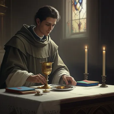 Illustration sacrist