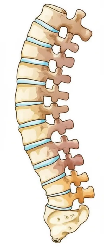 Illustration vertebra