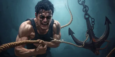 Illustration wrenching - Image 1