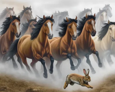 Illustration stampeded - Image 1