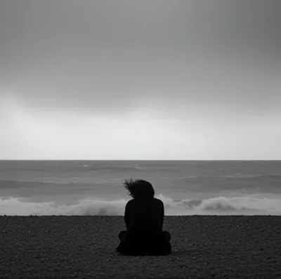 Illustration unhappiness