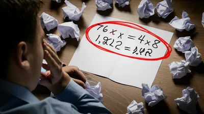 Illustration miscalculating