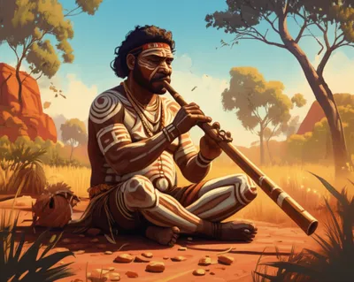 Illustration didgeridoos