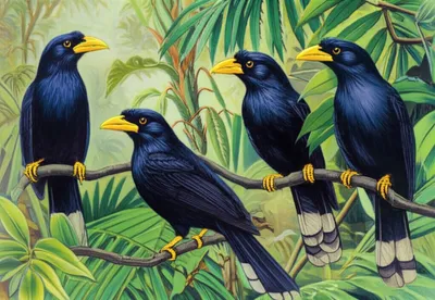 Illustration grackle - Image 1