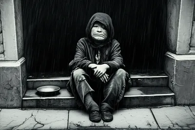 Illustration wretch - Image 1