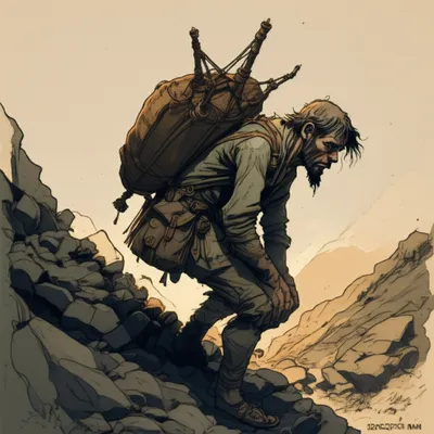 Illustration burden - Image 1