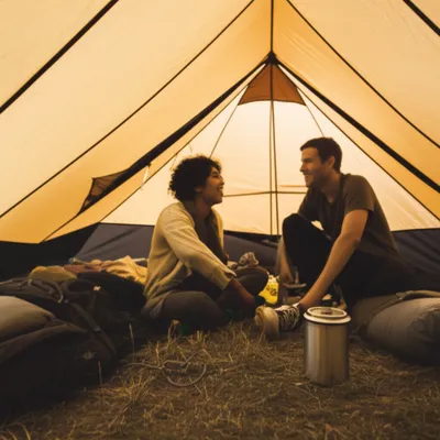 Illustration camping