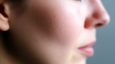 Illustration cheekbone