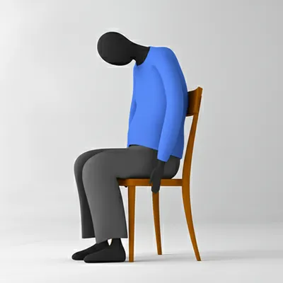Illustration slouch - Image 1
