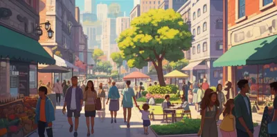 Illustration peopled - Image 1