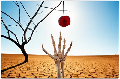 Illustration starved - Image 1