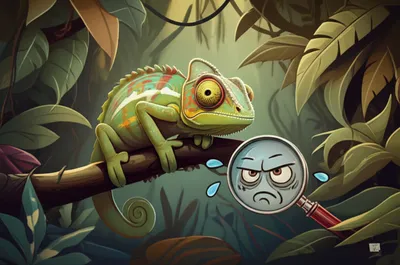 Illustration eluding - Image 1