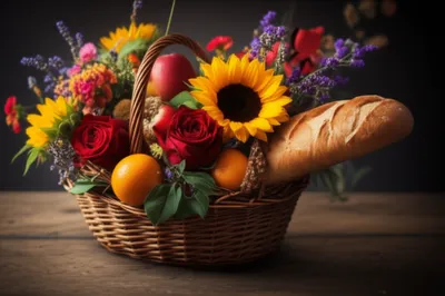 Illustration corbeille