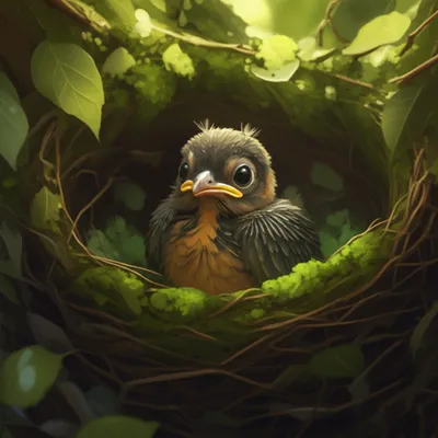 Illustration birdling