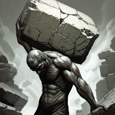 Illustration burden - Image 1