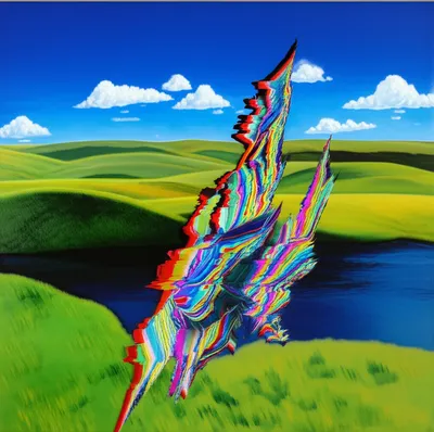 Illustration disrupted - Image 1