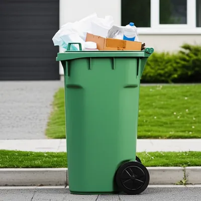 Illustration dustbin