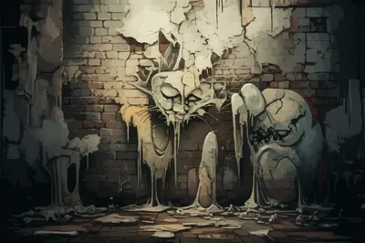 Illustration cat - Image 1