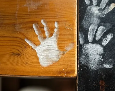 Illustration handprints