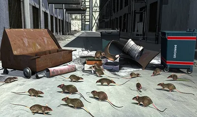 Illustration rats - Image 1