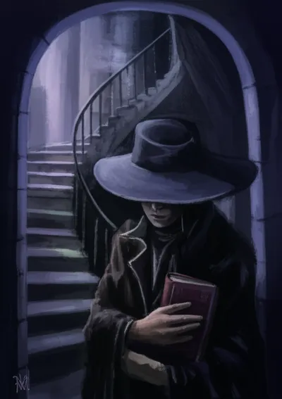 Illustration secretive