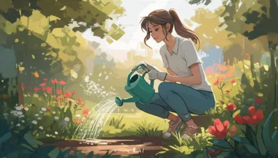 Illustration doe - Image 1