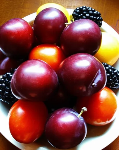 Illustration plum - Image 1