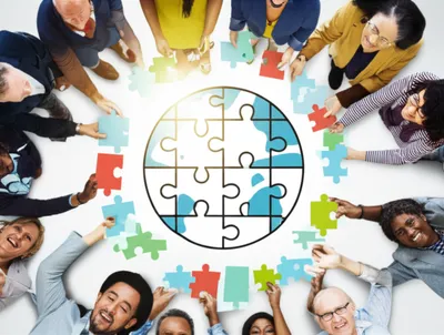 Illustration collaborating