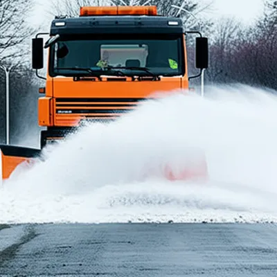 Illustration snowplow