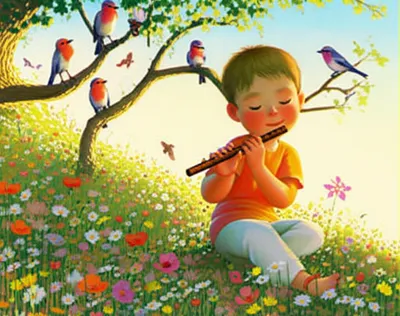 Illustration flutes - Image 1