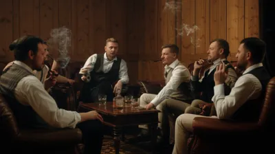 Illustration smokers - Image 1