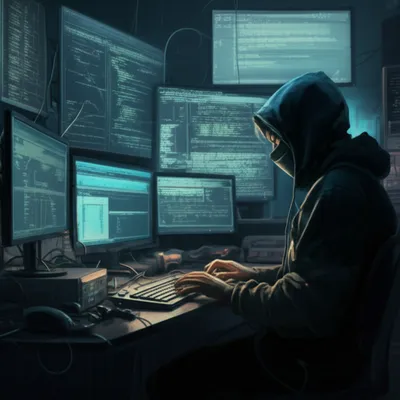 Illustration hackers - Image 1