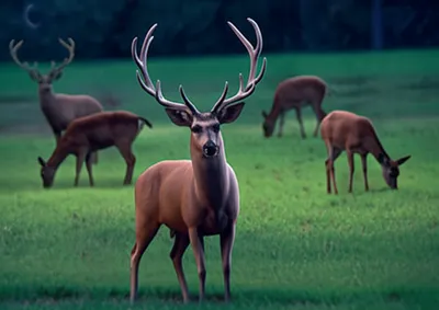 Illustration stags - Image 1